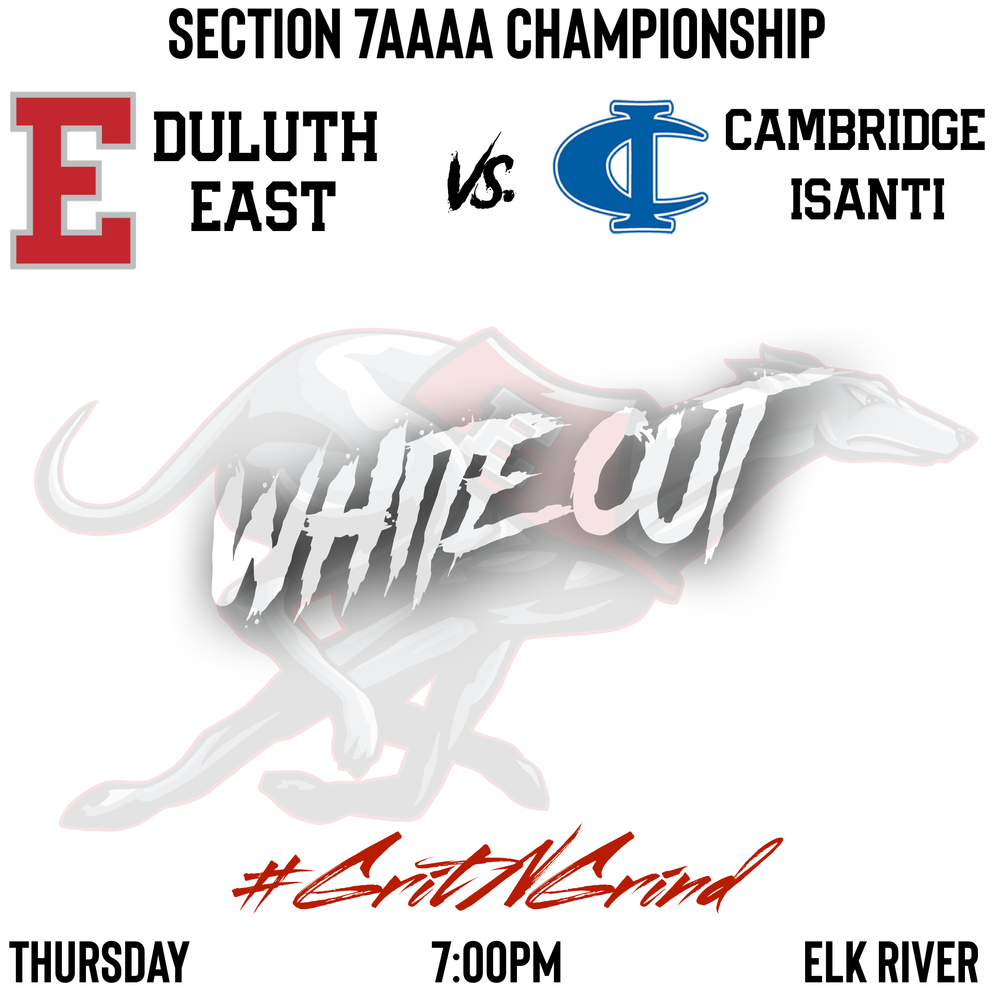 White Out Thursday, March 12, 2020 7pm